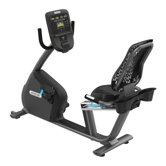 Precor Experience RBK 800 Serie Guia Del Usuario