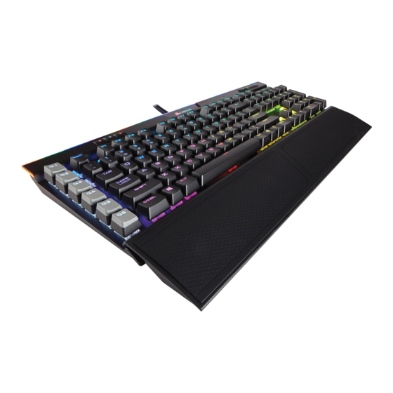 Corsair Gaming K95 RGB PLATINUM Manual Del Usario