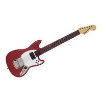 MadCatz ROCK BAND 3 Fender MUSTANG PRO-GUITAR Manual Del Usuario