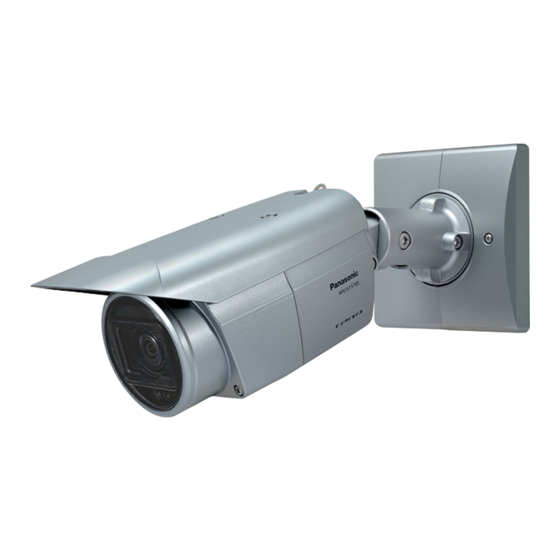 Panasonic WV-S1570L Información Importante