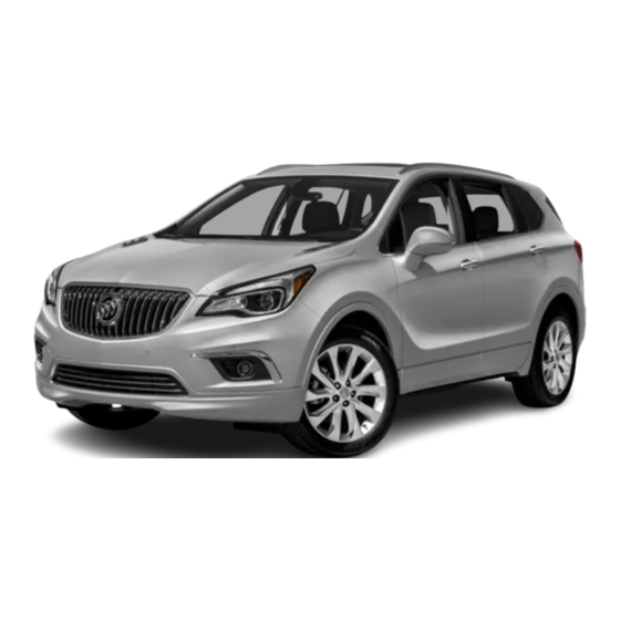 Buick Envision 2017 Manuales