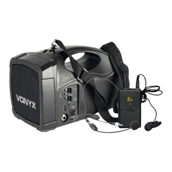 Vonyx ST012 Manual De Instrucciones
