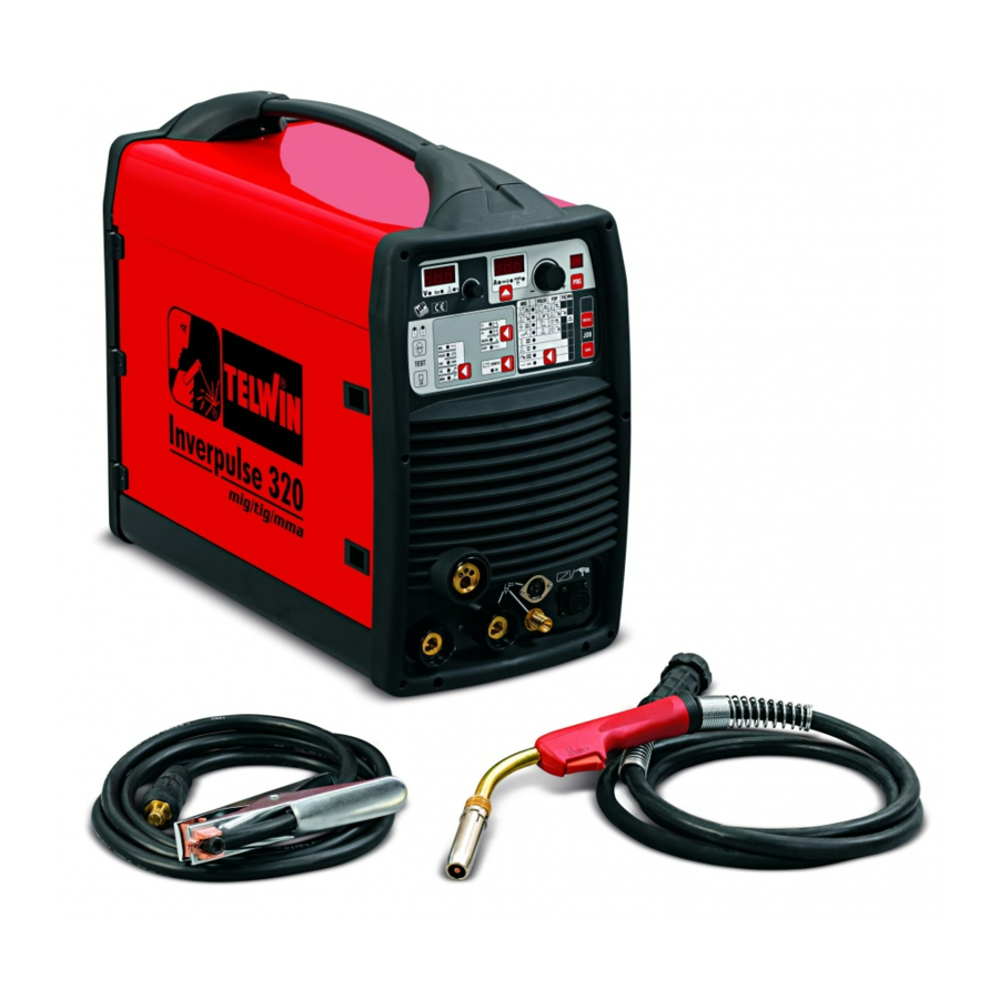 Telwin INVERPULSE 320 MIG-TIG-MMA Manuales