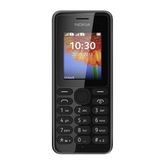 Nokia 108 Guía De Usuario