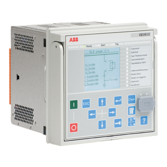 ABB Relion 615 Serie Guía Del Producto