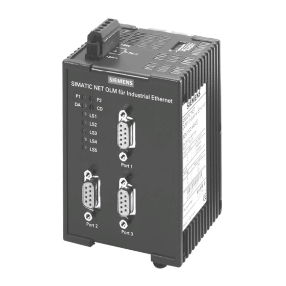 Siemens SIMATIC NET Manual De Configuración