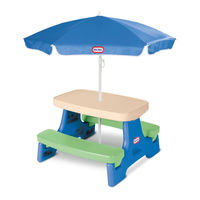 Little Tikes EASY STORE 629952M Manual Del Usuario