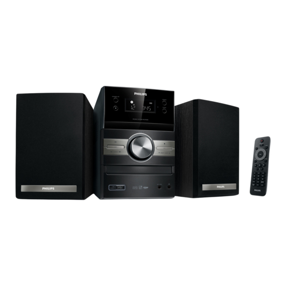 Philips MCM305 Guia De Inicio Rapido