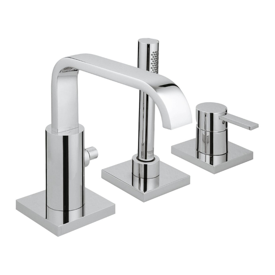 Grohe Allure 19 316 Manual Del Usuario