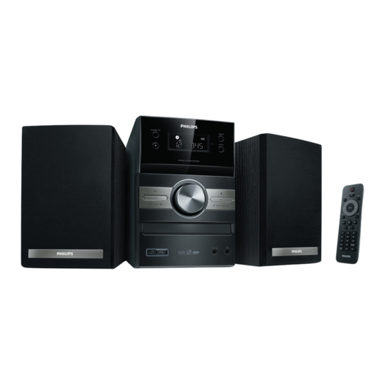 Philips MCM305 Guía De Configuración Rápida