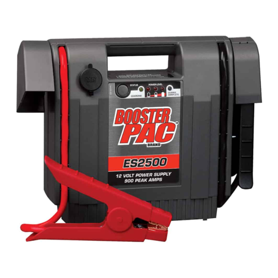 Booster PAC ES2500 Manuales