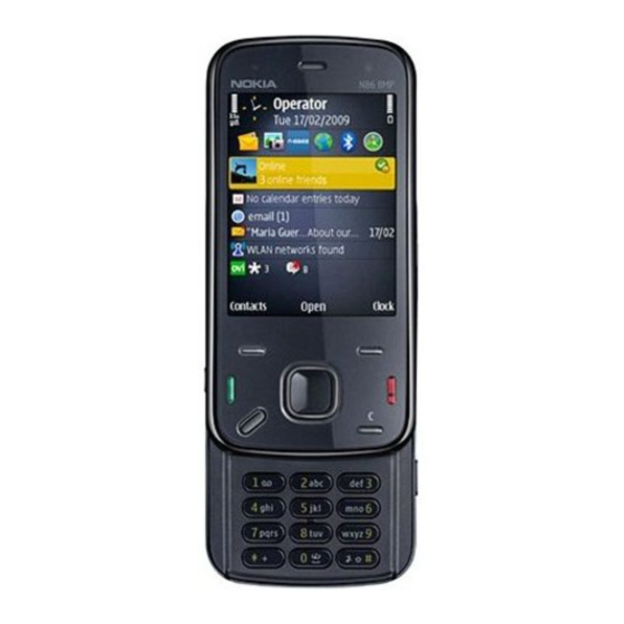 Nokia N86 8MP Guía De Usuario