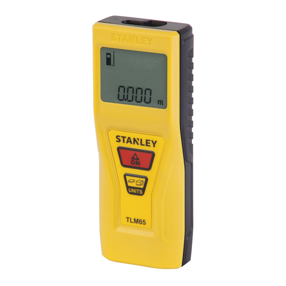 Stanley TLM65 Manual De Instrucciones