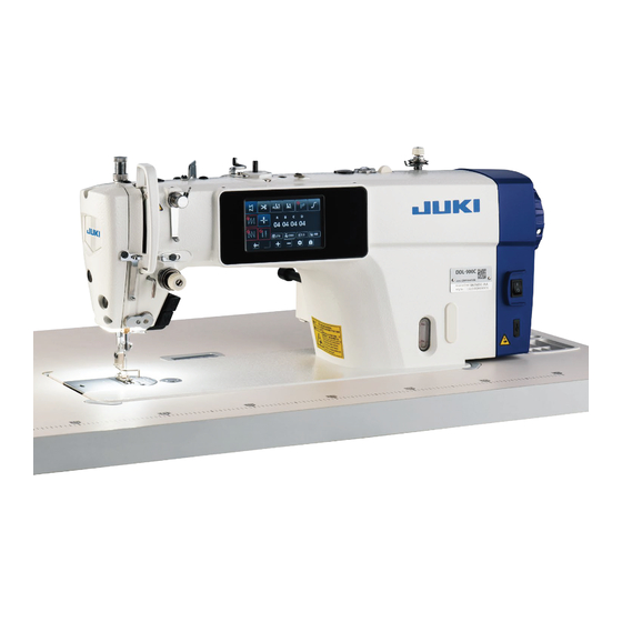JUKI DDL-900C Manual De Instrucciones