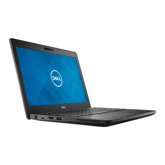 Dell Latitude 5290 Manual Del Usuario