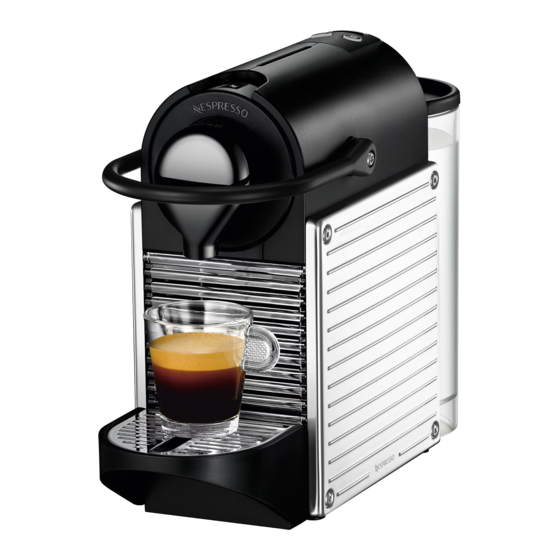 Nespresso PIXIE C60 Manual De Instrucciones