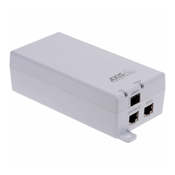Axis T8154 Guia De Instalacion