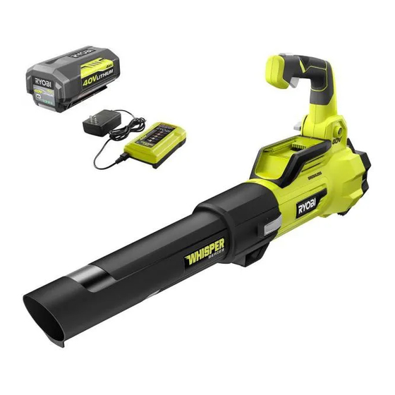 Ryobi RY40407VNM Manual Del Operador