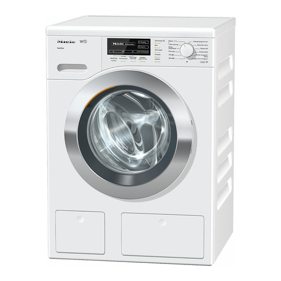 Miele WKG 120 Manuales