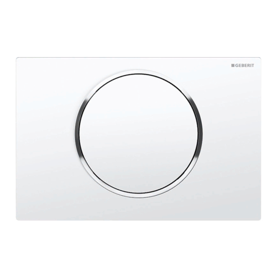 geberit SIGMA10 Manual De Operación