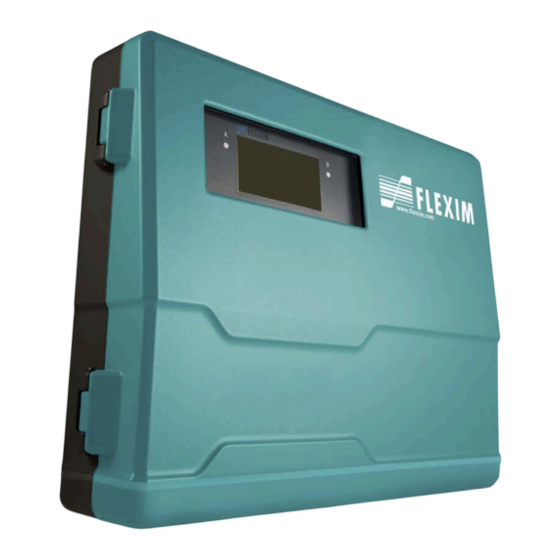 Emerson Flexim FLUXUS G722ST-HT Instrucciones De Empleo