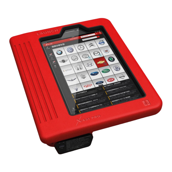 LAUNCH X431 PRO MANUAL DE USO Descargar en PDF ManualsLib