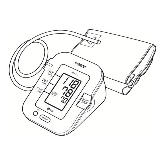Omron HEM-711AC Manual De Instrucciones