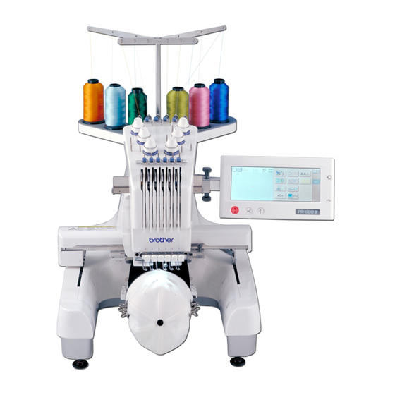Brother PR-600II Guía De Referencia Rápida