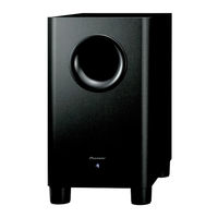 Pioneer S-21W Manual De Instrucciones
