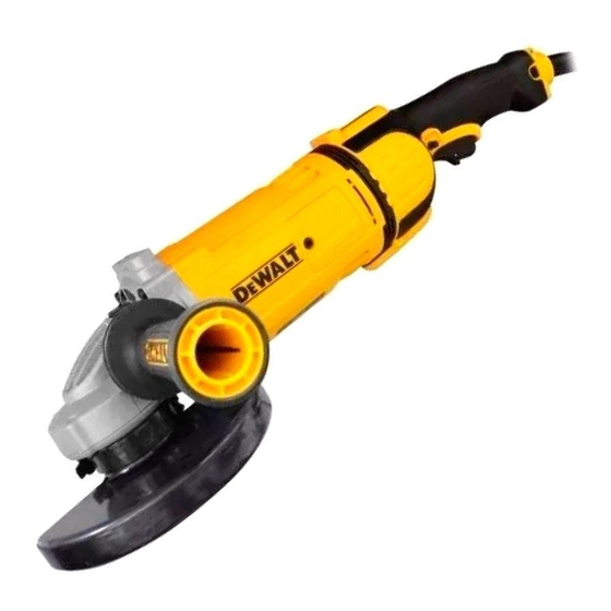 DeWalt DWE4557 Manual De Instrucciones