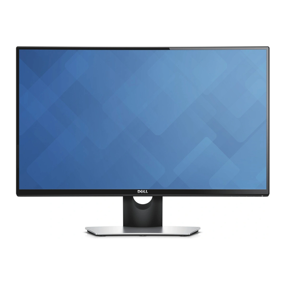 Dell SE2716H Guia Del Usuario