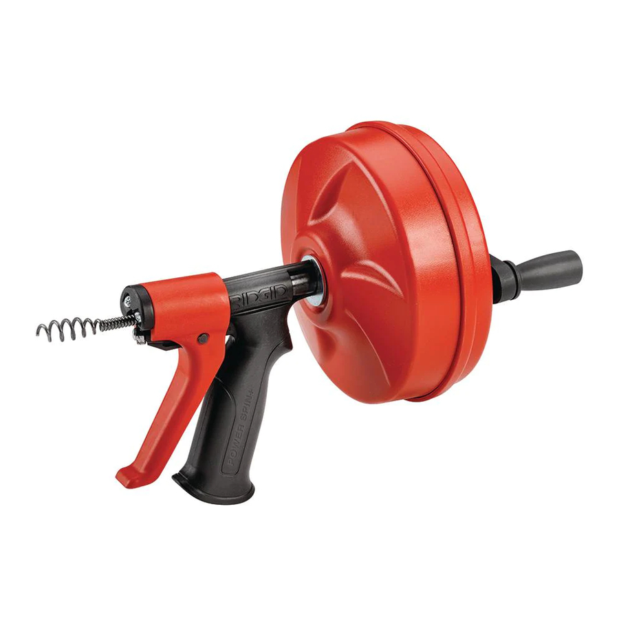 RIDGID POWER SPIN+ Manual Del Operario
