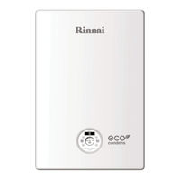 Rinnai Eco Condens Manual De Usuario