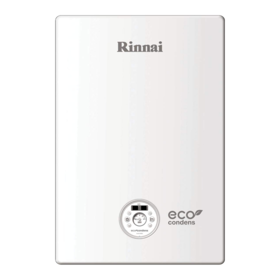 Rinnai RB-32/37CME-AR Eco Condens Manual De Usuario