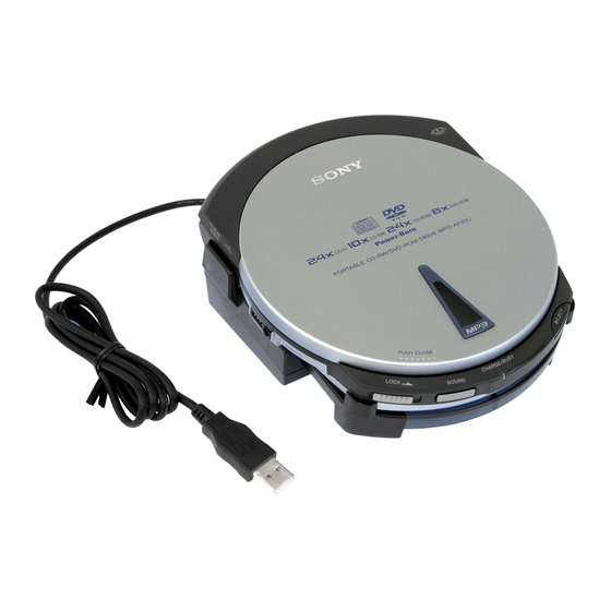 Sony MPD-AP20U Guia Del Usuario