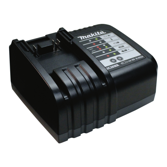 Makita DC36WA Manual De Instrucciones