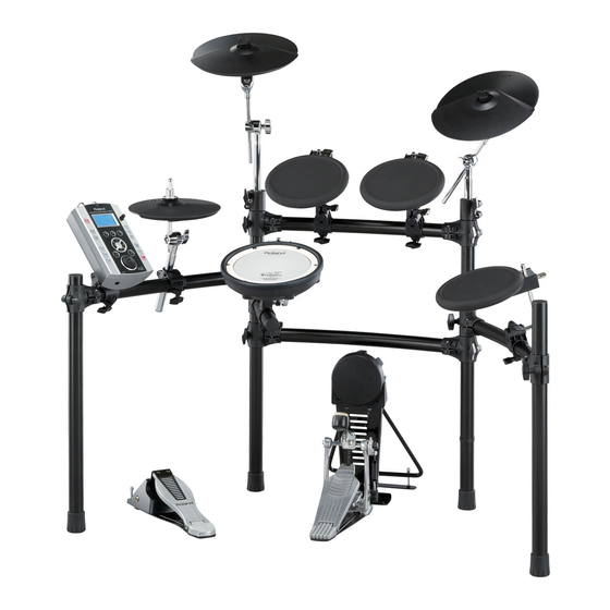 Roland V-Drums TD-9 Inicio Rápido