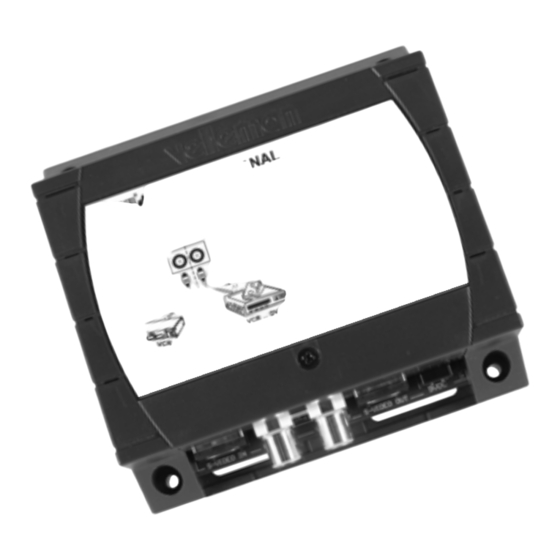 Velleman VM106 Manual De Instrucciones