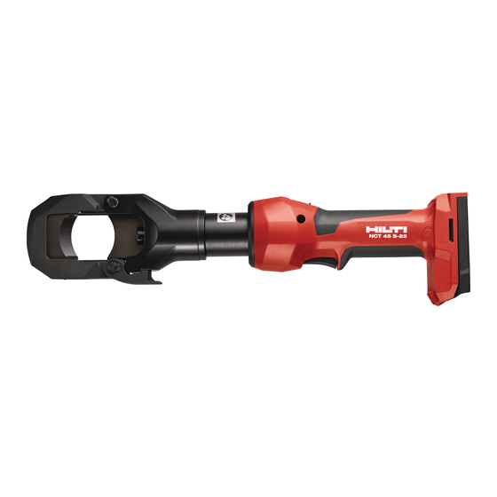 Hilti NURON NCT 45 S-22 Manual De Instrucciones