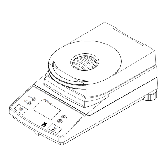 OHAUS MB35 Manual De Instrucciones