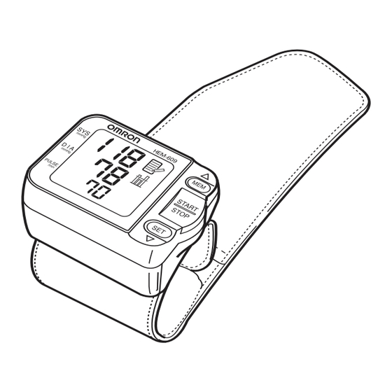 Omron HEM-609 Manual De Instrucciones