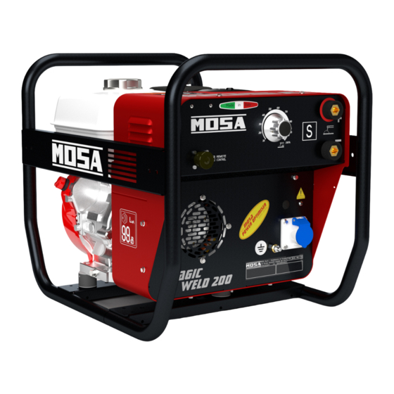 Mosa MAGIC WELD 200 Manual Del Usuario