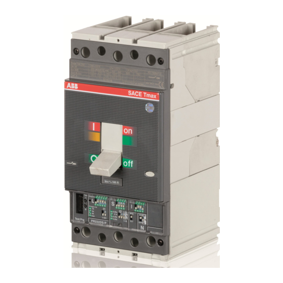ABB Tmax PR222DS/P Guia De Inicio Rapido