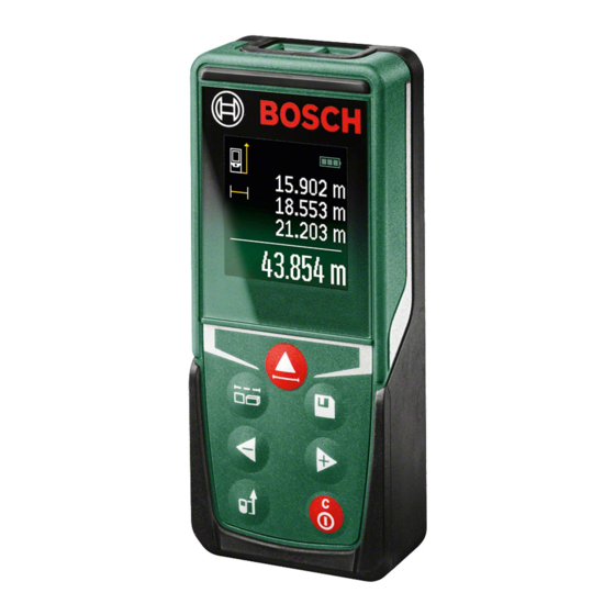Bosch UniversalDistance 50 Manual Original