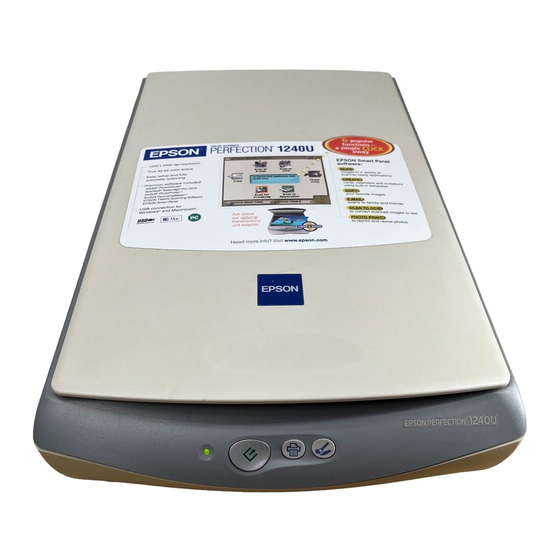 Epson PERFECTION 1240U Manual De Instrucciones