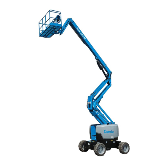 Terex Genie Z-62/40 Manual Del Operario