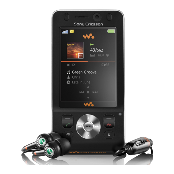 Sony Ericsson W910i Manual Del Usuario