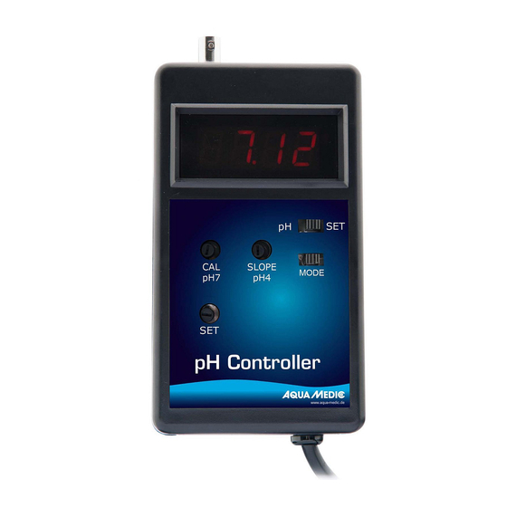 Aqua Medic pH controller Manual De Instrucciones