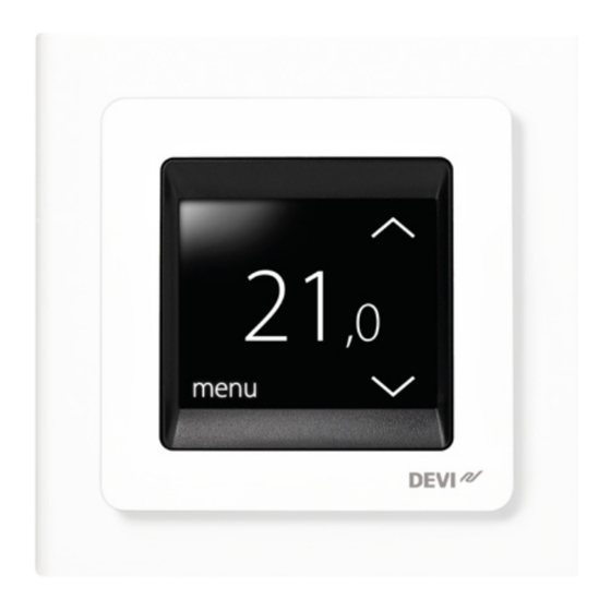 DEVI DEVIreg Touch Manual De Instalación