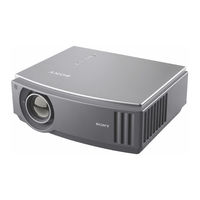 Sony Bravia VPL-AW10 Manual De Instrucciones